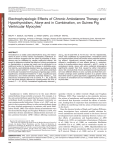 Electrophysiologic Effects of Chronic Amiodarone Therapy and