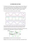 ALTERNATING VOLTAGE