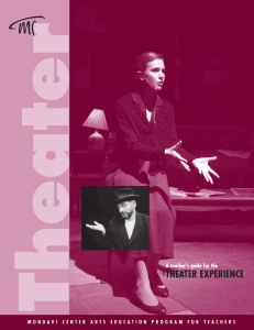 thEAtrE ExpEriEncE thEAtEr ExpEriEncE