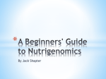 A Beginners` Guide to Nutrigenomics