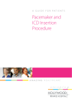 pacemaker and iCd insertion procedure