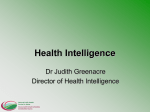 Health Intelligence 15.1.2009