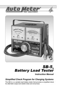 Battery Load Tester