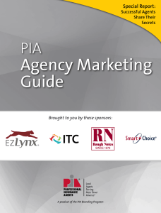 Agency Marketing Guide - National Association of Professional