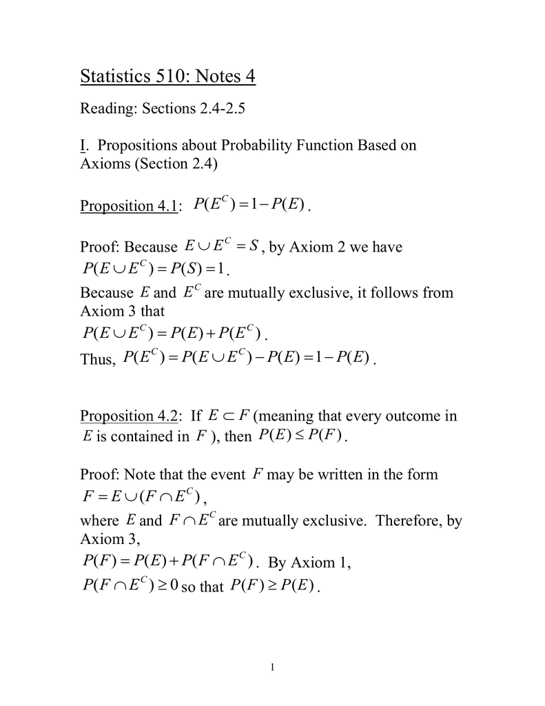 Notes 4 Wharton Statistics