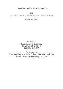 Registration Form - Ethnographic and Folk Culture Society