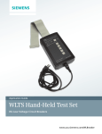WLTS Hand-Held Test Set