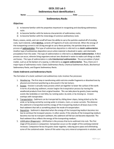 Sedimentary Rocks - earthjay science