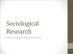 Sociological Research