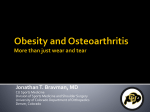 View Presentation Slides - Osteoarthritis Action Alliance