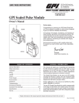 Electronic SC5 Scaled Pulse Module Owner`s Manual