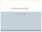 Cardiomyopathy