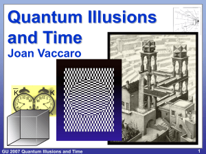 6 GU 2007 Quantum Illusions and Time