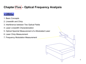 Laser Linewidth Characterization