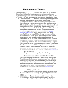 Structural Properties of Enzymes