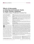 Effects of Atorvastatin on Early Recurrent Ischemic Events