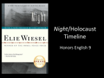 Night/Holocaust Timeline