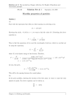 Solution Set # 3 Wavelike properties of particles