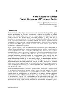 Nano-Accuracy Surface Figure Metrology of Precision Optics