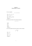 Math 1031 Sample Midterm 1 Solutions 1. Factor completely. x3