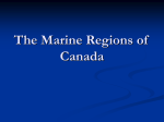 The Marine Regions of Canada