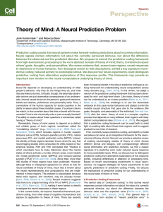 Theory of Mind: A Neural Prediction Problem