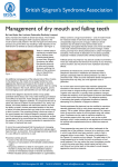Management of dry mouth and failing teeth - BSSA