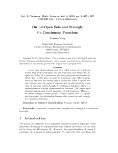 On z-θ-Open Sets and Strongly θ-z
