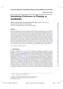 Introducing Preferences in Planning as Satisfiability