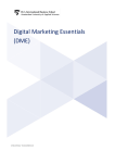 Digital Marketing Essentials (DME)