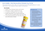 ENTERIC PATHOGENS PANEL by PCR