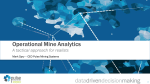 Operational Mine Analytics