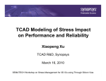 TCAD Modeling of Stress Impact on Performance and