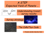 A STEP Expected Yield of Planets