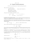 01. Simplest example phenomena