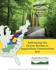 Addressing the Cancer Burden in Appalachian Communities , 2010
