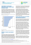 MALI BRIEFING: ECONOMIC IMPACT OF WATER AND