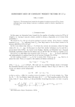 DEPENDENT SETS OF CONSTANT WEIGHT VECTORS IN GF(q) 1