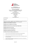 BAS/NOC Merger CONSULTATION DOCUMENT TEMPLATE FOR