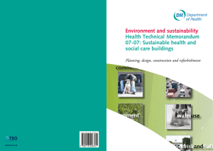 Environment and sustainability Health Technical
