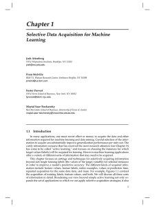 Selective Data Acquisition for Machine Learning.