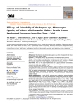 Efficacy and Tolerability of Mirabegron, a b3 - EU-ACME