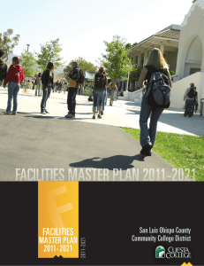 facilities master plan 2011-2021