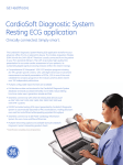 CardioSoft Diagnostic System Resting ECG