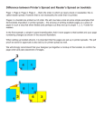 Difference between Printer`s Spread and Reader`s Spread on booklets