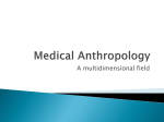 Medical Anthropology - Emporia State University Social Deviance