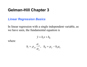 Gelman-Hill Chapter 3