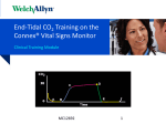 End-Tidal CO Training on the Connex® Vital Signs Monitor