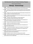Allergy - Immunology - University of Arizona Department of Pediatrics
