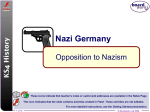 13. Opposition to Nazism